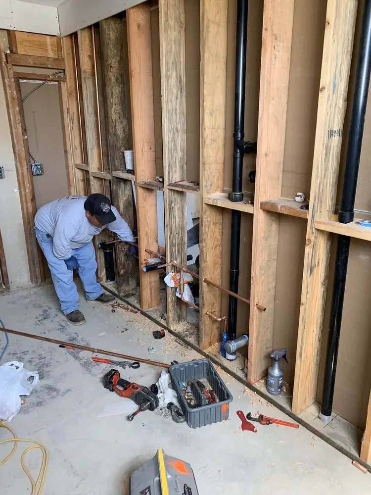 Commercial rough-in plumbing for Water Heater Replacement in Scarsdale